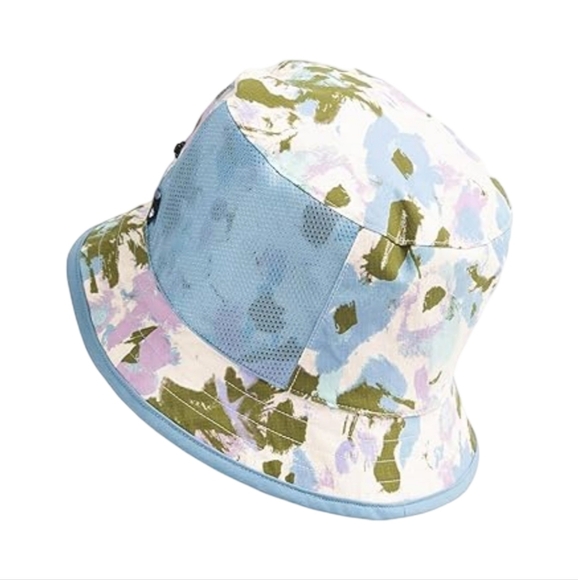 NORTH FACE Reversible Bucket Hat, White Dune Painted Bouquet Print NWT - Picture 3 of 5